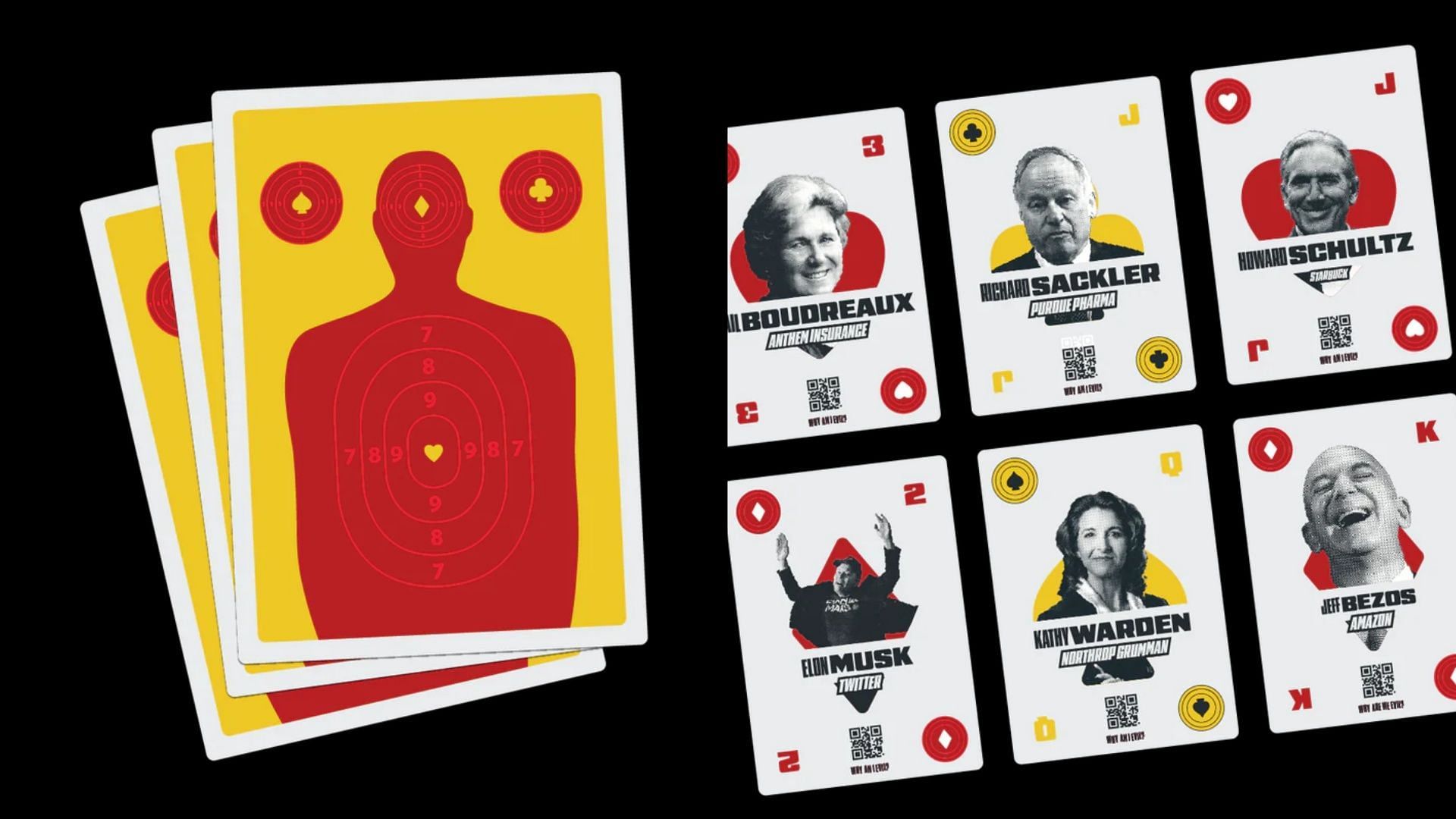 James Carr created the Most Wanted CEO Playing Cards (Image via Comrade Workwear)