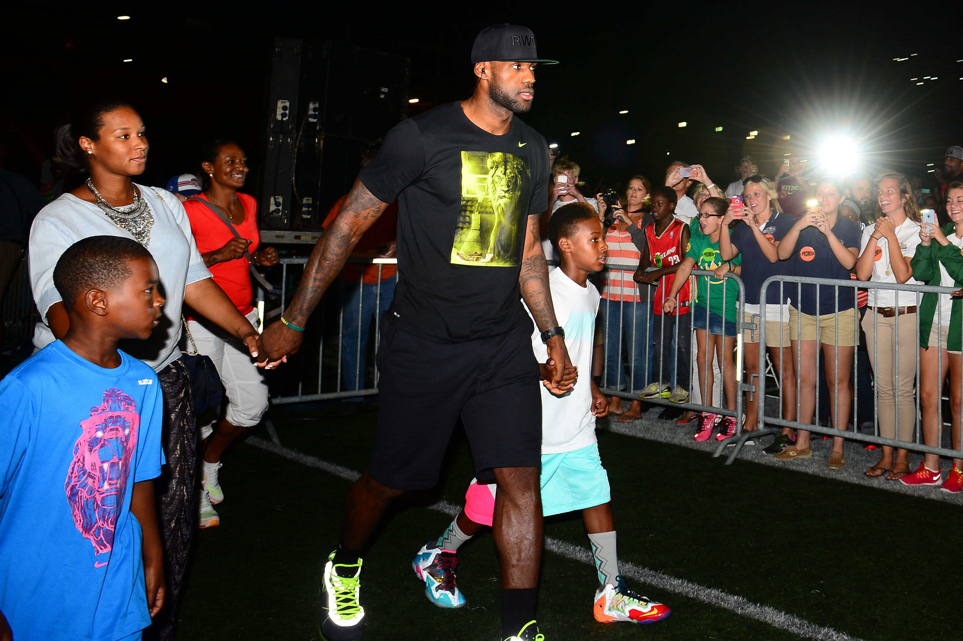 NBA: LeBron James Family Foundation Reunion and Rally - Source: Imagn