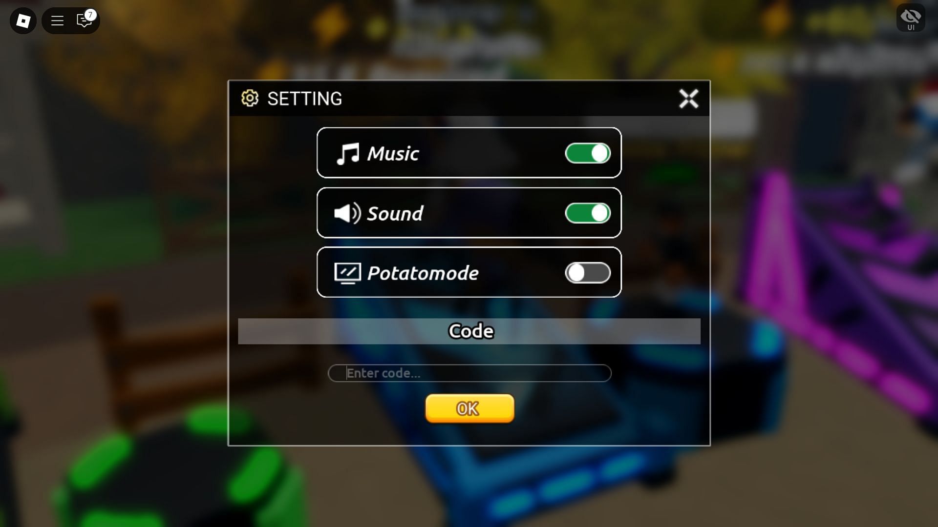 Codebox in Ultimate Horse Race (Image via Roblox)