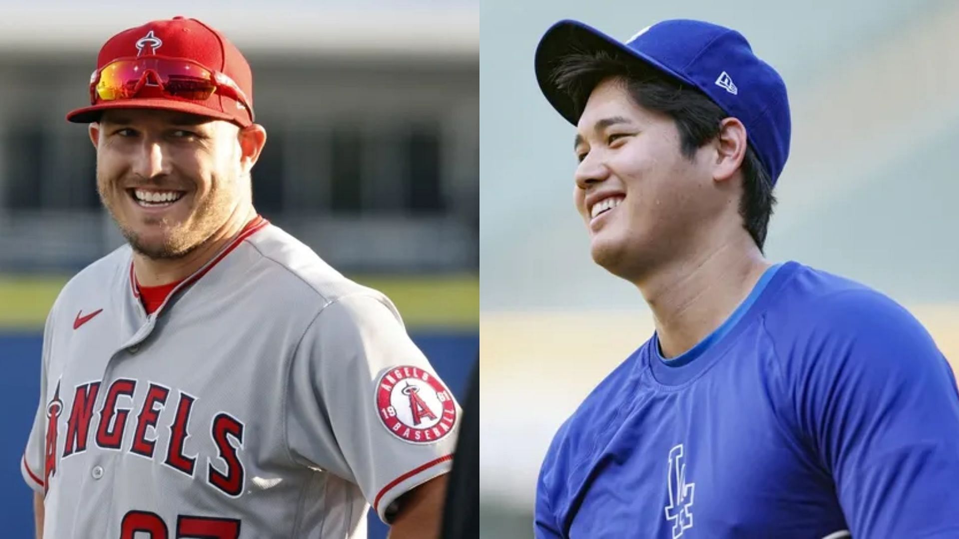 Los Angeles Angels Star Mike Trout &amp; Los Angeles Dodgers Star Shohei Ohtani