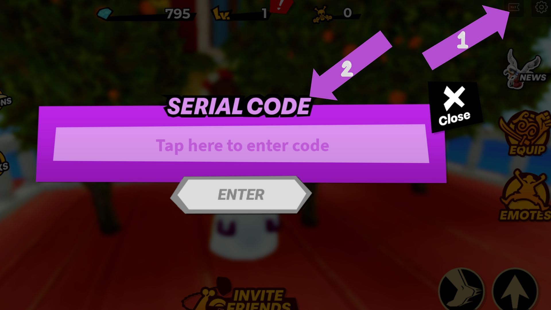 Featured image of One Piece Grand Arena&#039;s code box (Image via Roblox)