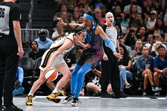 "Y'all Fever fans be wilding": Aerial Powers reacts to Caitlin Clark fans' bold recruitment move