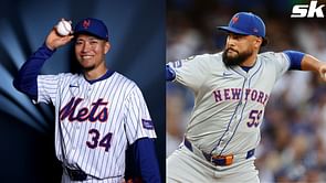 Kodai Senga reacts to teammate Sean Manaea's 3-year $75,000,000 deal with New York Mets