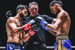 Marat Grigorian says Abdelali Zahidi's attempt to disrupt his rhythm was futile: "Everything was going well"