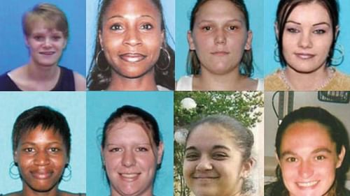 The Jeff Davis 8 murder victims (Image via Crime Junkie Podcast)