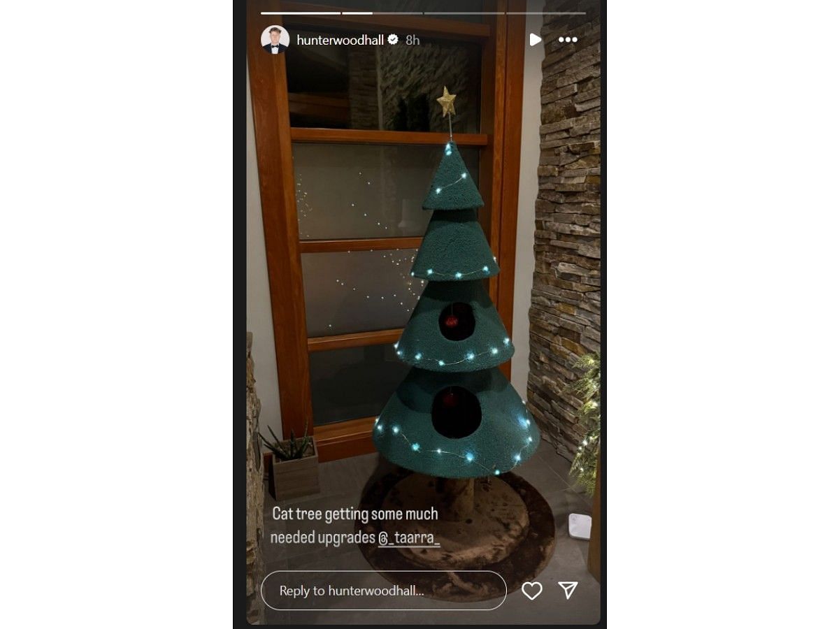 Hunter Woodhall&#039;s Instagram story