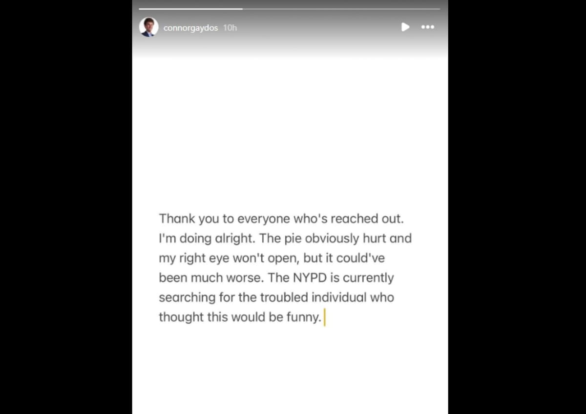 Is the video of the Enron CEO getting pied in the face real? All about