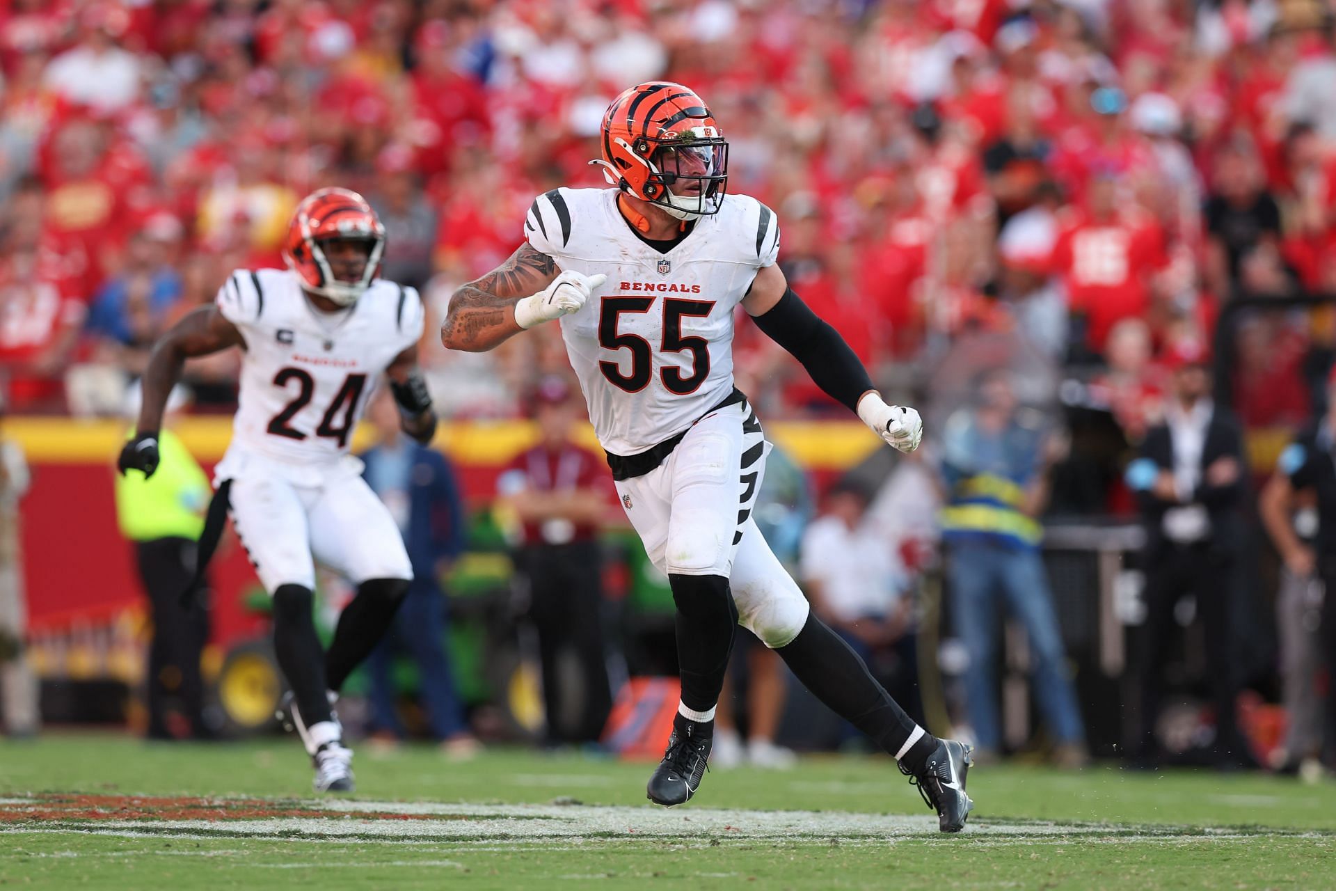 NFL: SEP 15 Bengals at Chiefs - Source: Getty