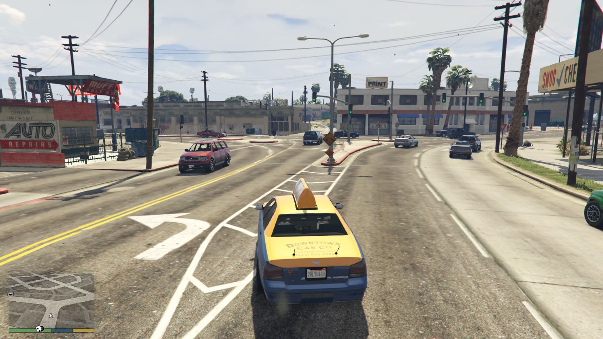 An in-game screenshot for GTA 5 Downtown Cab Co. guide readers (6/9) (Image via Rockstar Games)