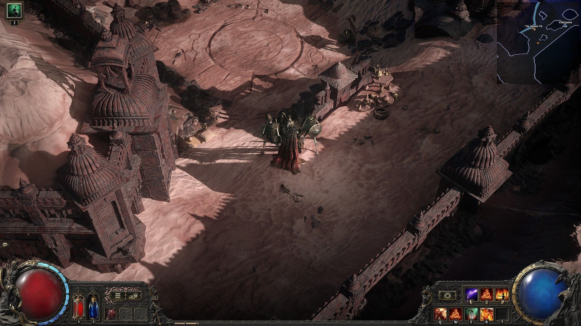 Kabala boss arena in Path of Exile 2 (Image via GGG)