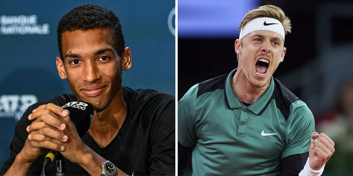 Felix Auger-Aliassime (L), Denis Shapovalov (R), Sources: Getty