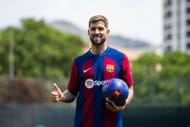 Inigo Martinez Presentated As New Player Of FC Barcelona - Source: Getty