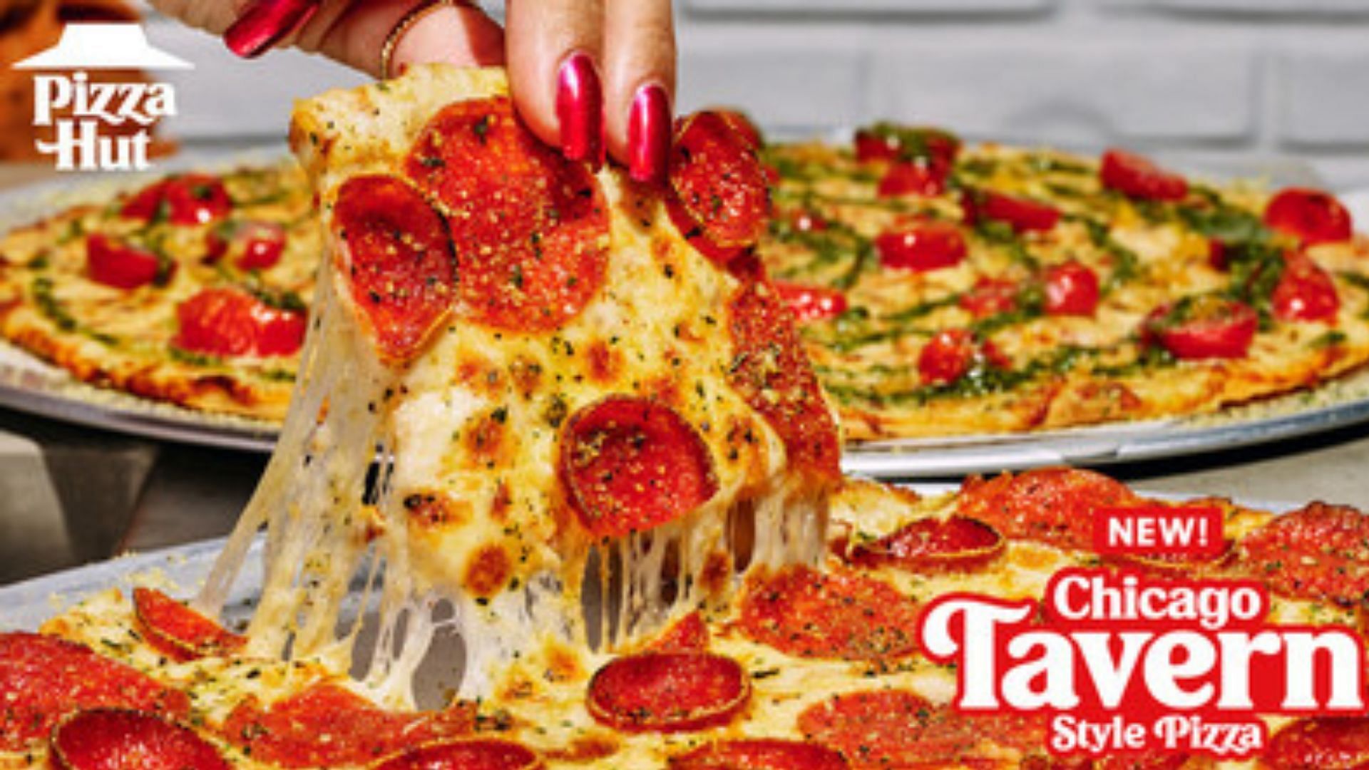 Chicago Tavern-Style Pizza by Pizza Hut (Image via Pizza Hut)