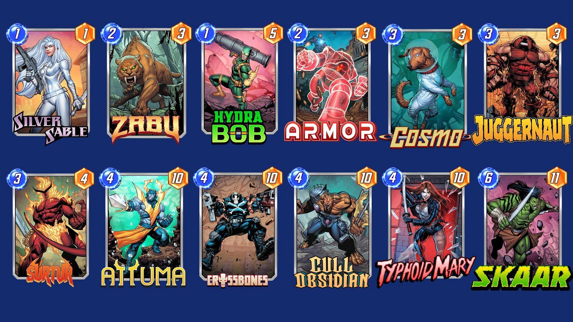 The Cosmo Control and Chaos is a strategic Marvel Snap Cosmo deck. (Image via Nuverse)