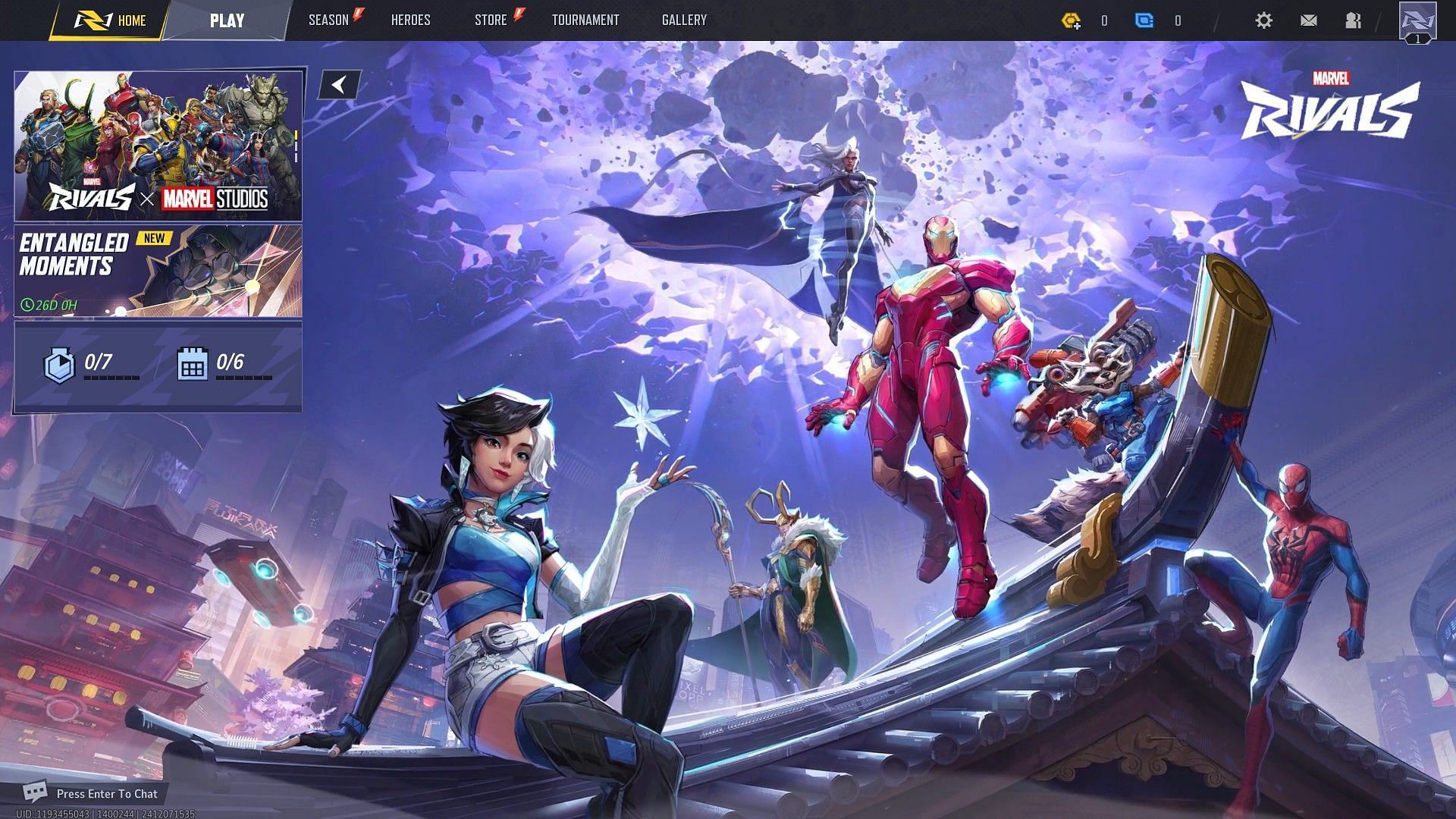 Rivals on desktop (Image via NetEase Games)