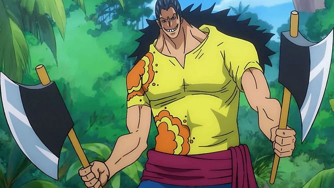 One Piece chapter 1139 raw scans: Elbaph's mystery character revealed as Scopper Gaban