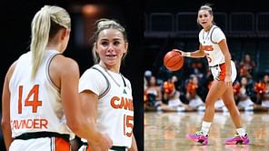 WATCH: Miami’s Hanna Cavinder lobs unreal dime between 4 opponents