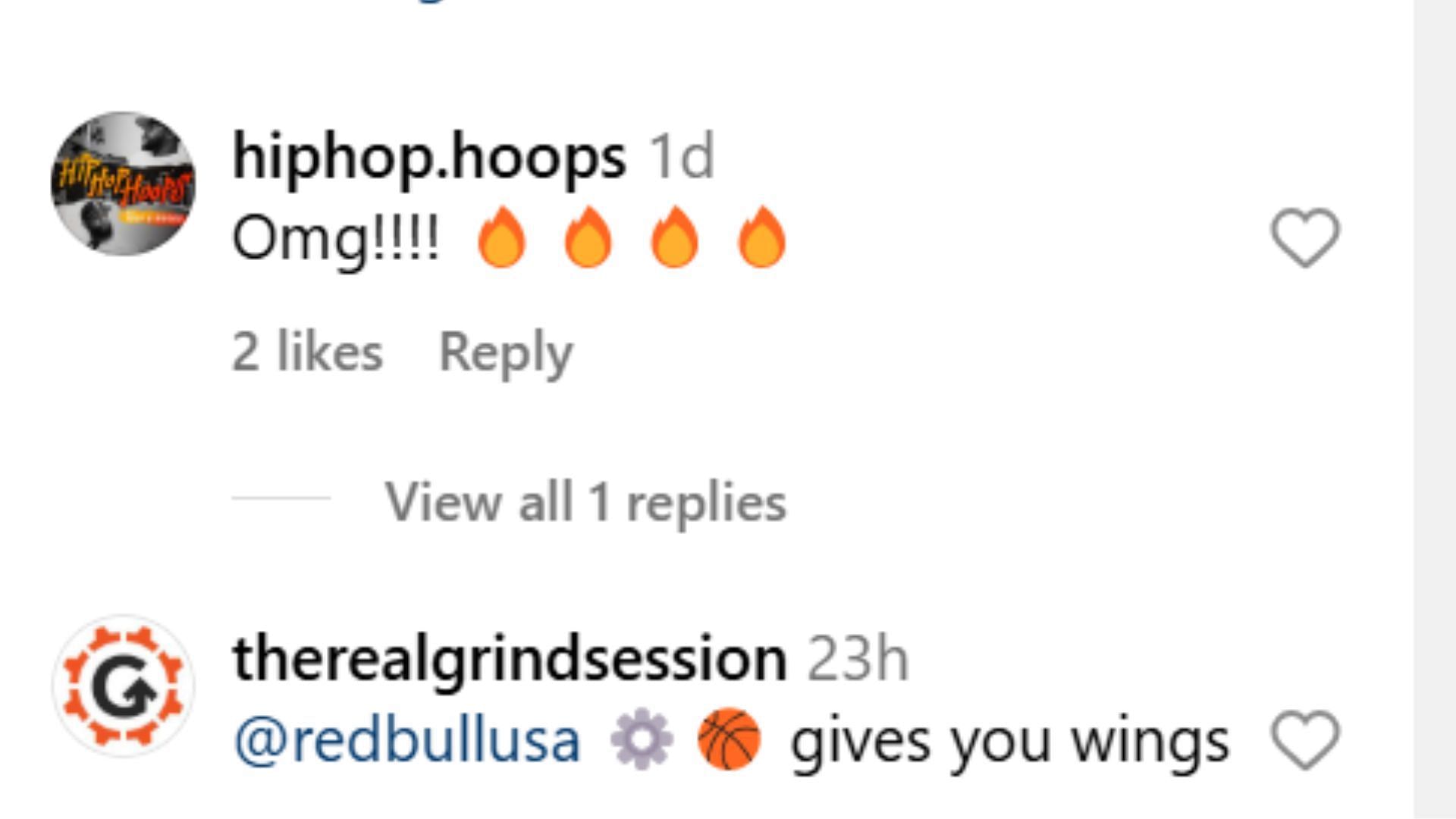 fans react to AJ Dybantsa&#039;s dunk (Therealgrindsession/IG)