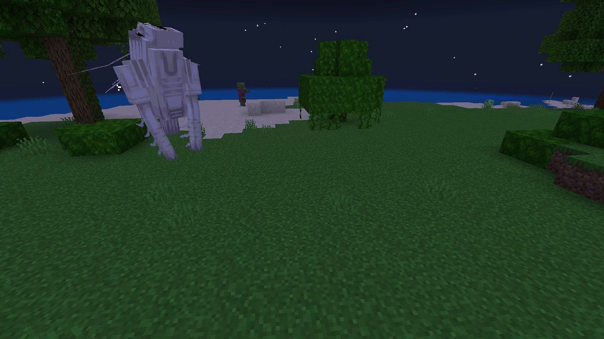 Ghosts could be hard to deal with early game. (Image via Mojang Studios || Mythicus)