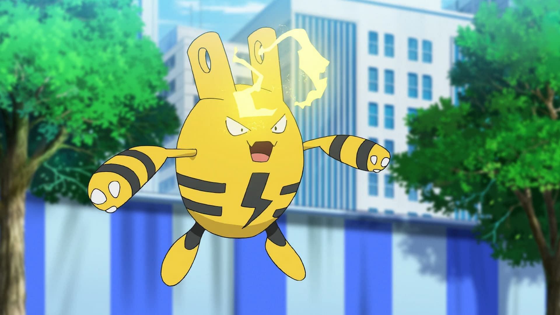 Elekid as seen in the anime (Image via The Pokemon Company)