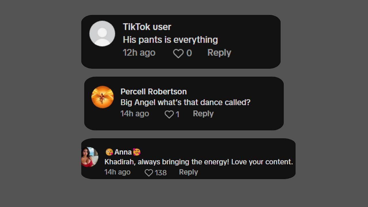 Fans express their opinions on Reese&#039;s TikTok. (Credits: @angelreese10/TikTok)