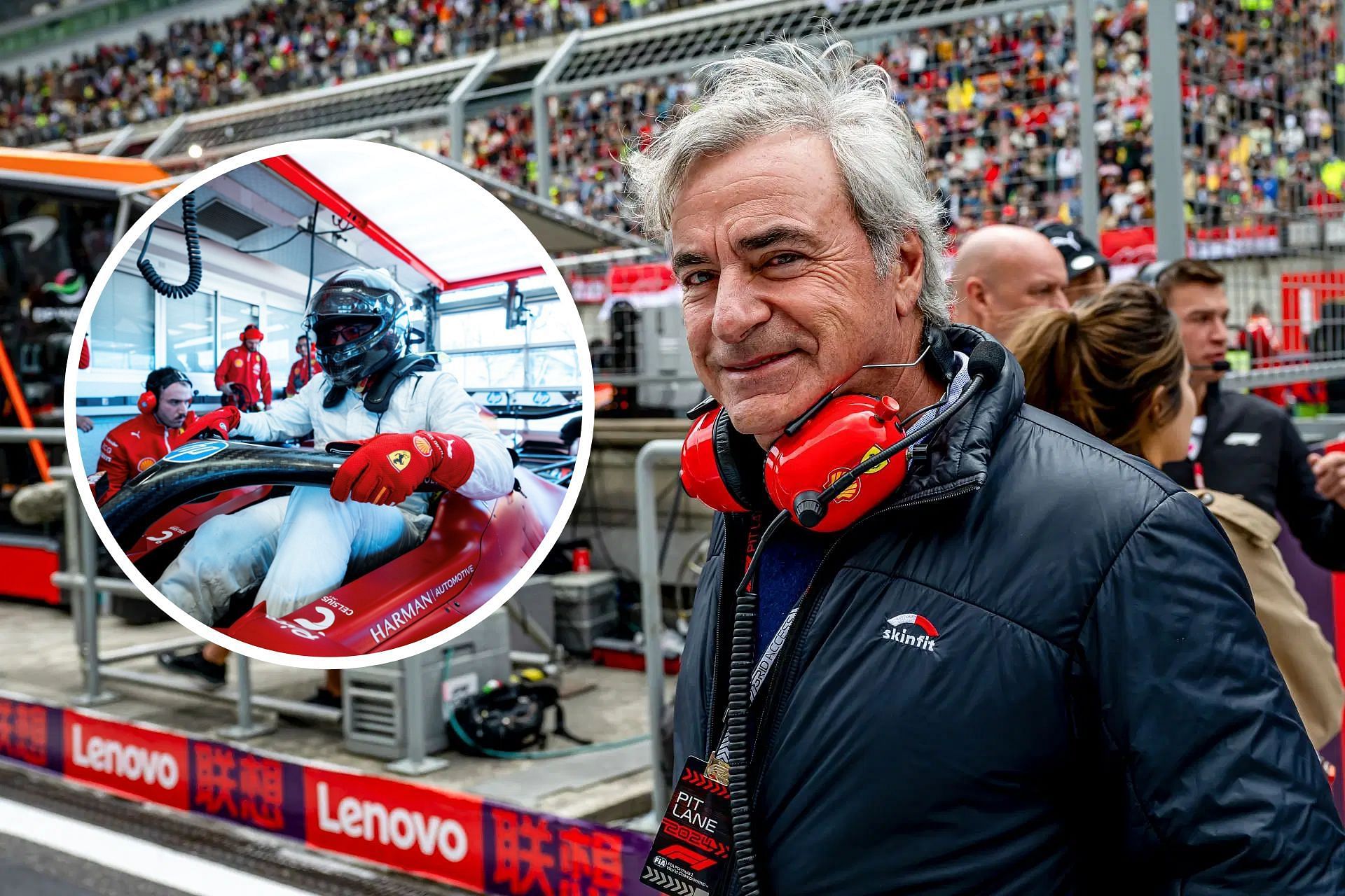 Carlos Sainz father thanks Ferrari for a special gesture (Image via Getty || X/oficial)