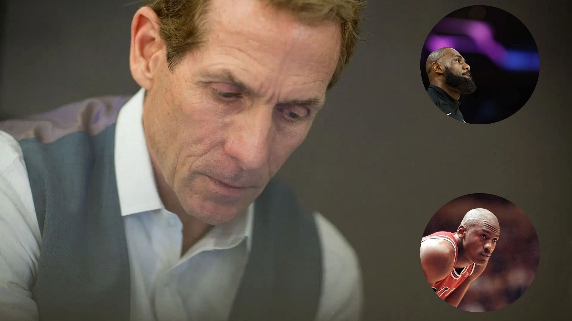 Skip Bayless uses LeBron James longevity and amount of games played against him in GOAT debate (Photo credits: GETTY)