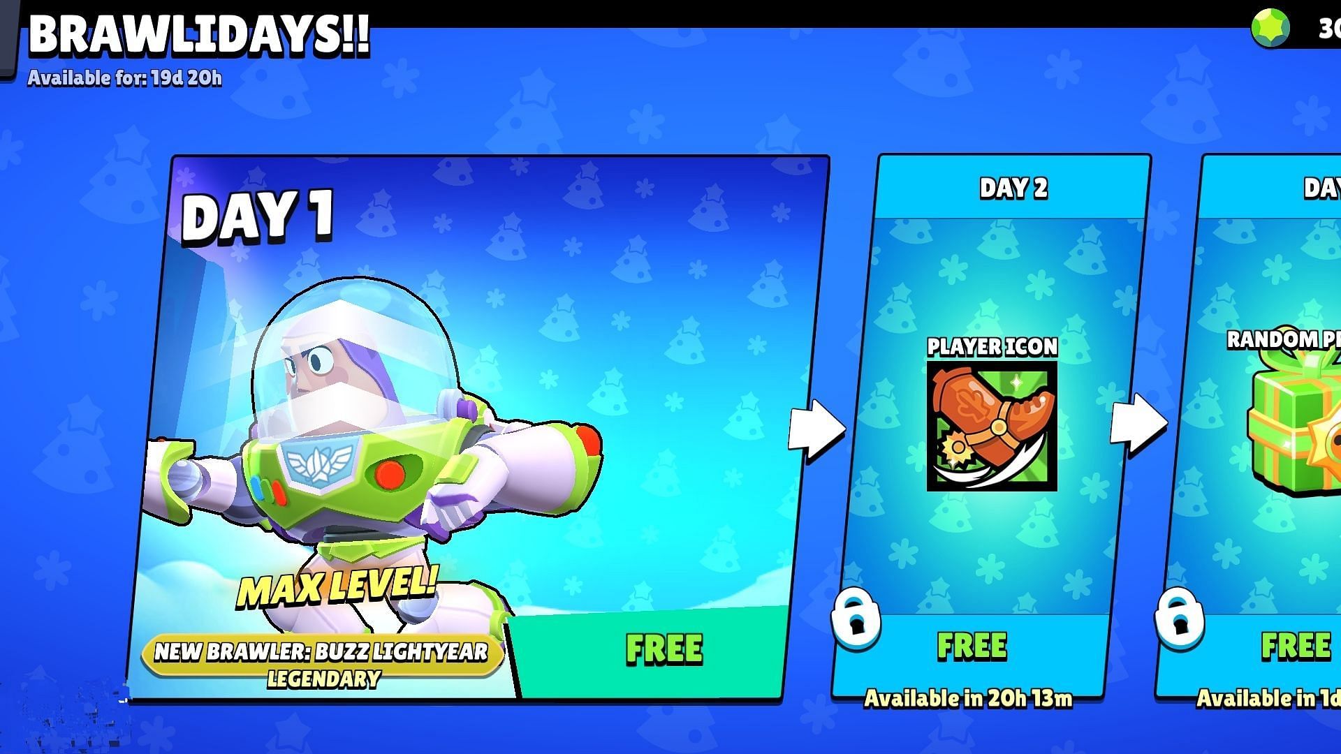 Claim free Buzz Lightyear in Brawl Stars today (Image via Supercell)