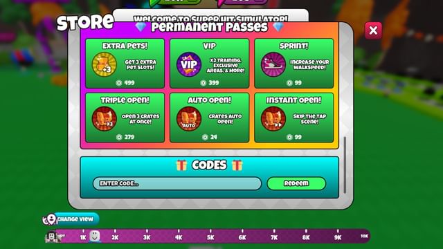Super Hit Simulator Codes (December 2024)