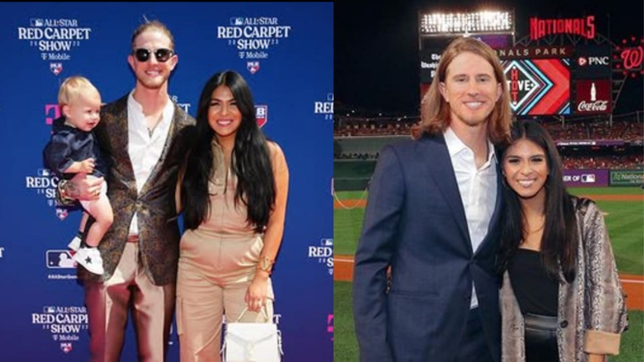 Josh Hader with his wife Maria and son Lucas (Images from - Instagram.com/@josh.hader)