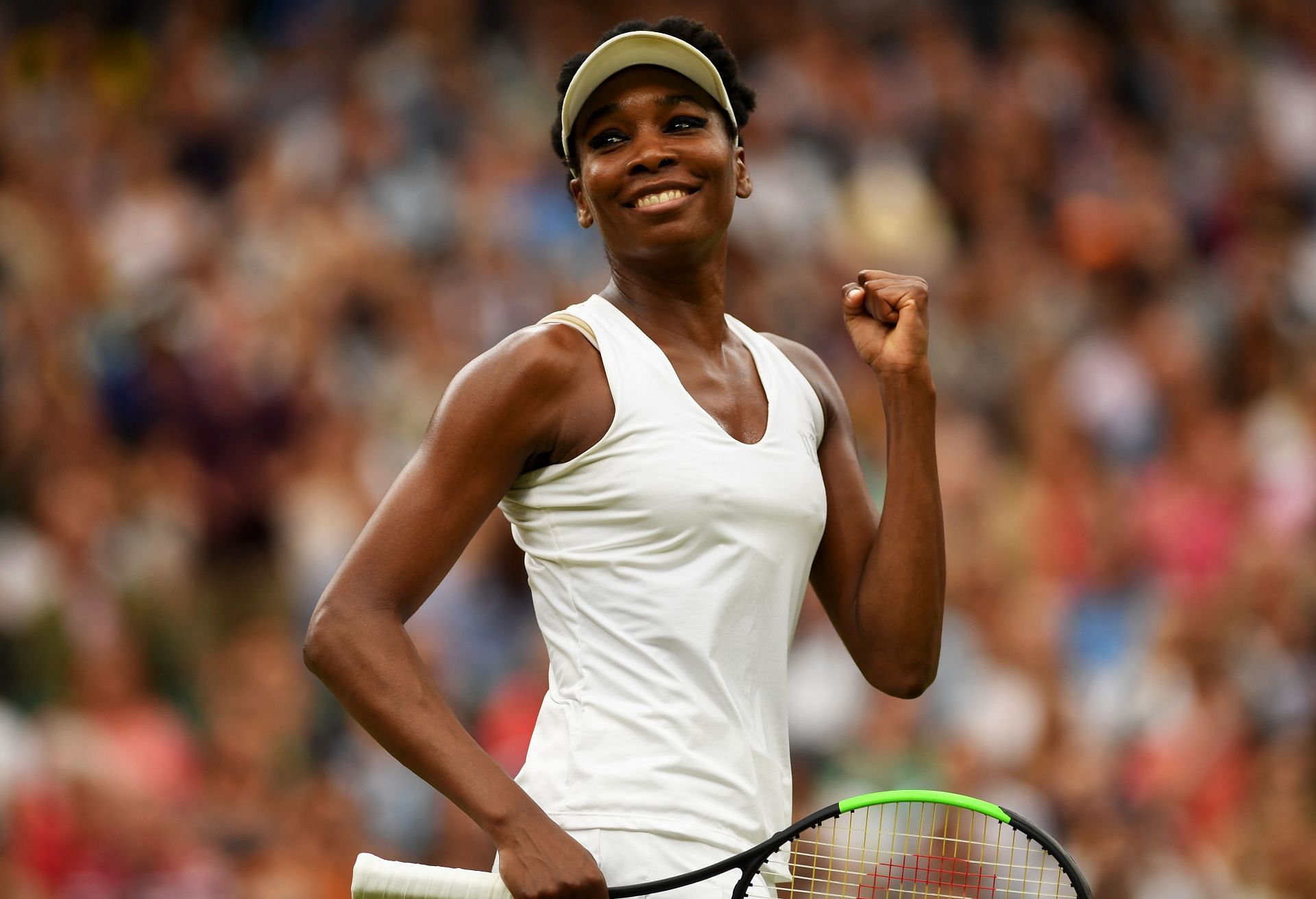 Venus Williams at Wimbledon 2017. (Photo: Getty)