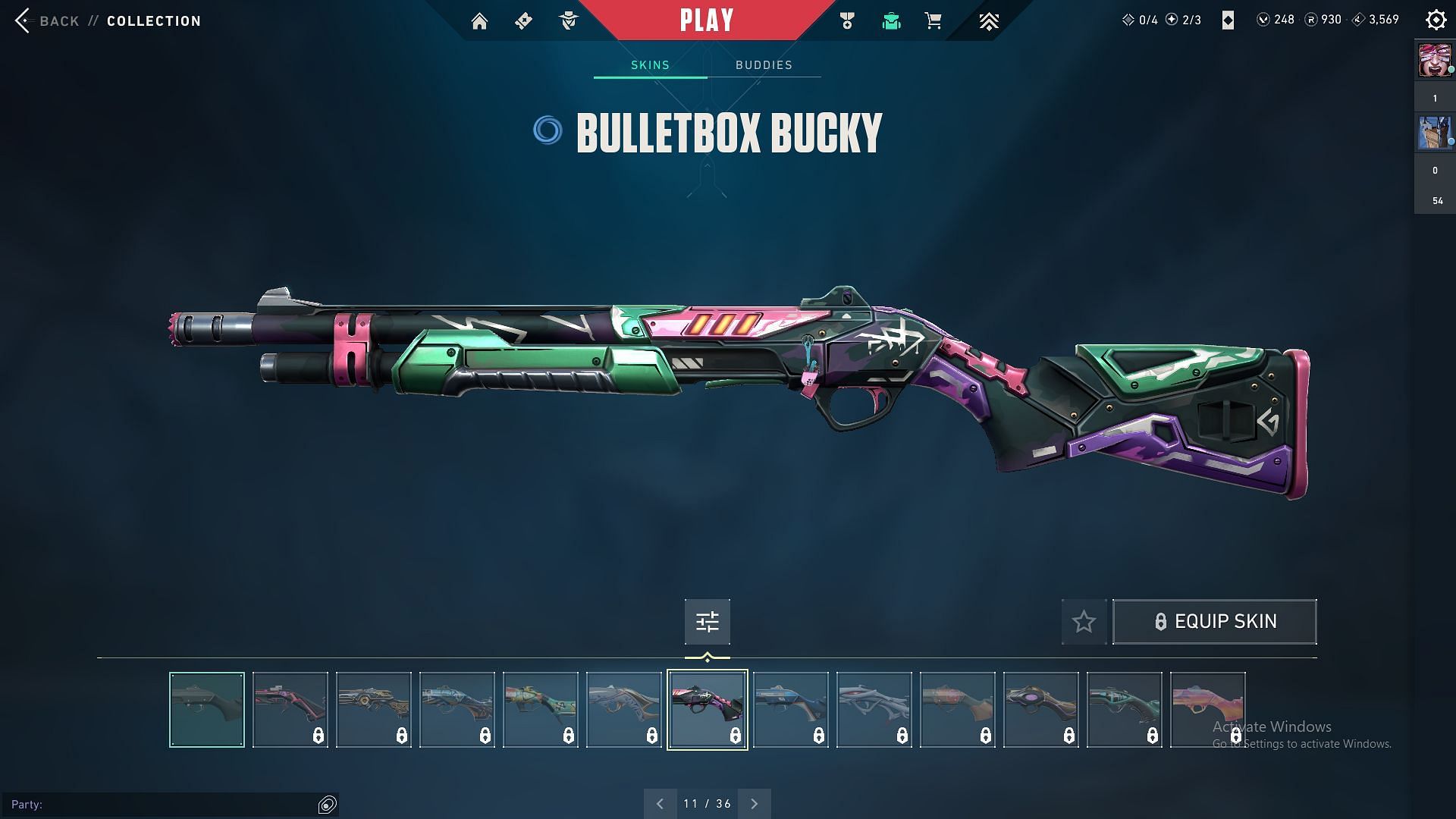 The Bulletbox Bucky (Image via Riot Games)