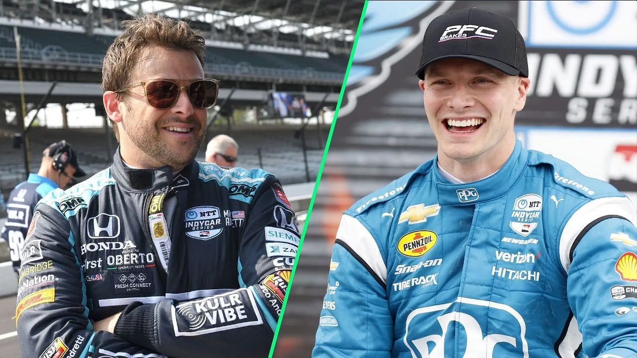 Marco Andretti sends a hilarious birthday wish for Josef Newgarden | Image via Getty