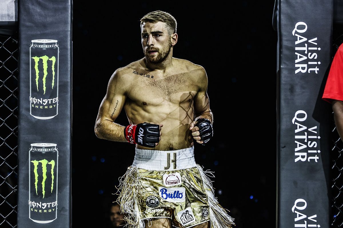 Jonathan Haggerty ready to regain two-sport world champion status in 2025. -- Photo by ONE Championship