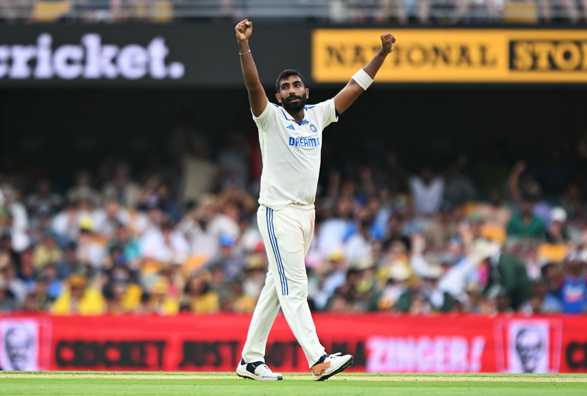 Jasprit Bumrah was one of India&#039;s star performers in the Brisbane Test. [P/C: Getty]