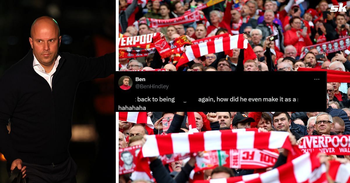 Liverpool fans have reacted on X