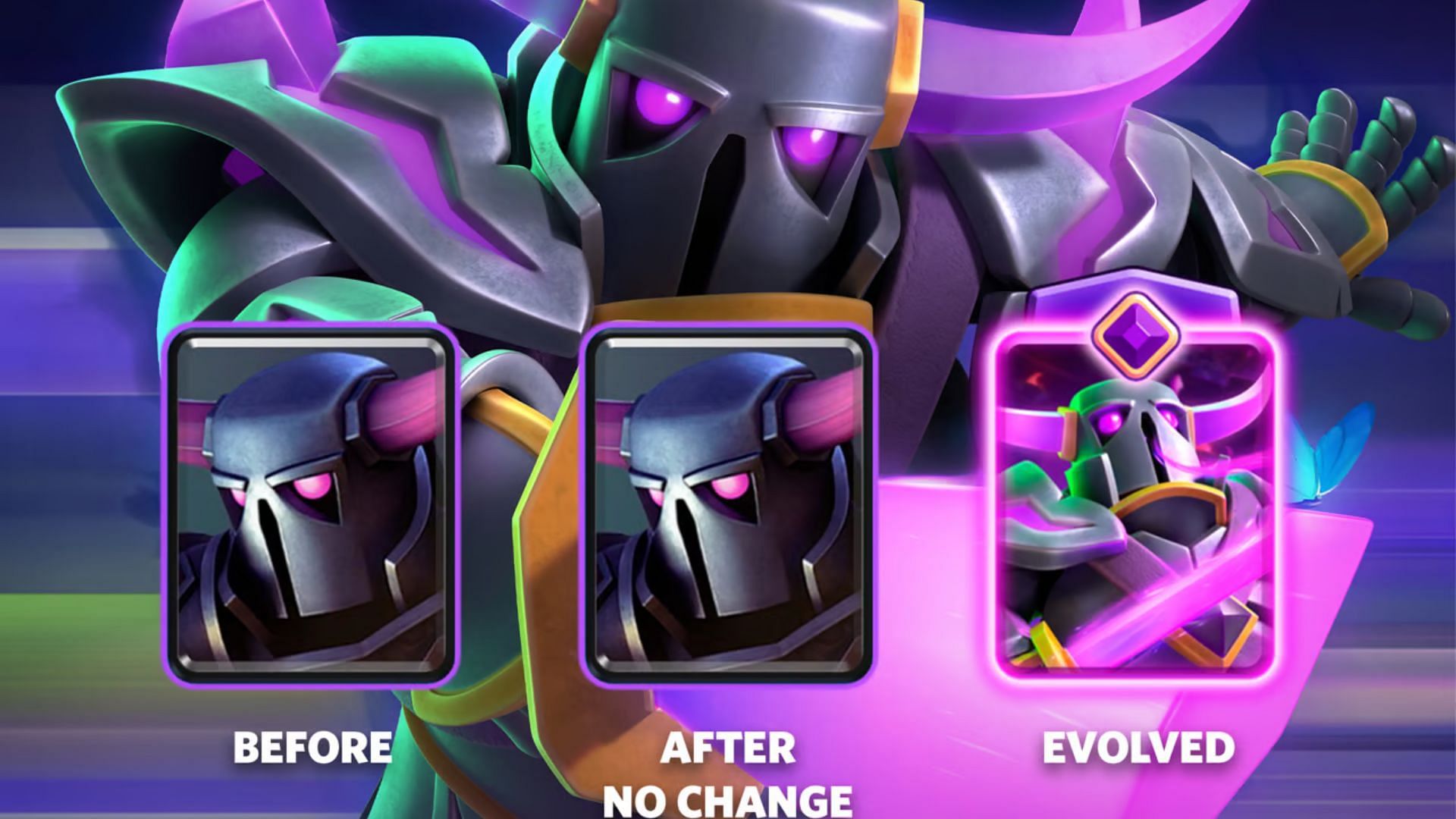 P.E.K.K.A Evolution might get buffed next season (Image via Royale API)