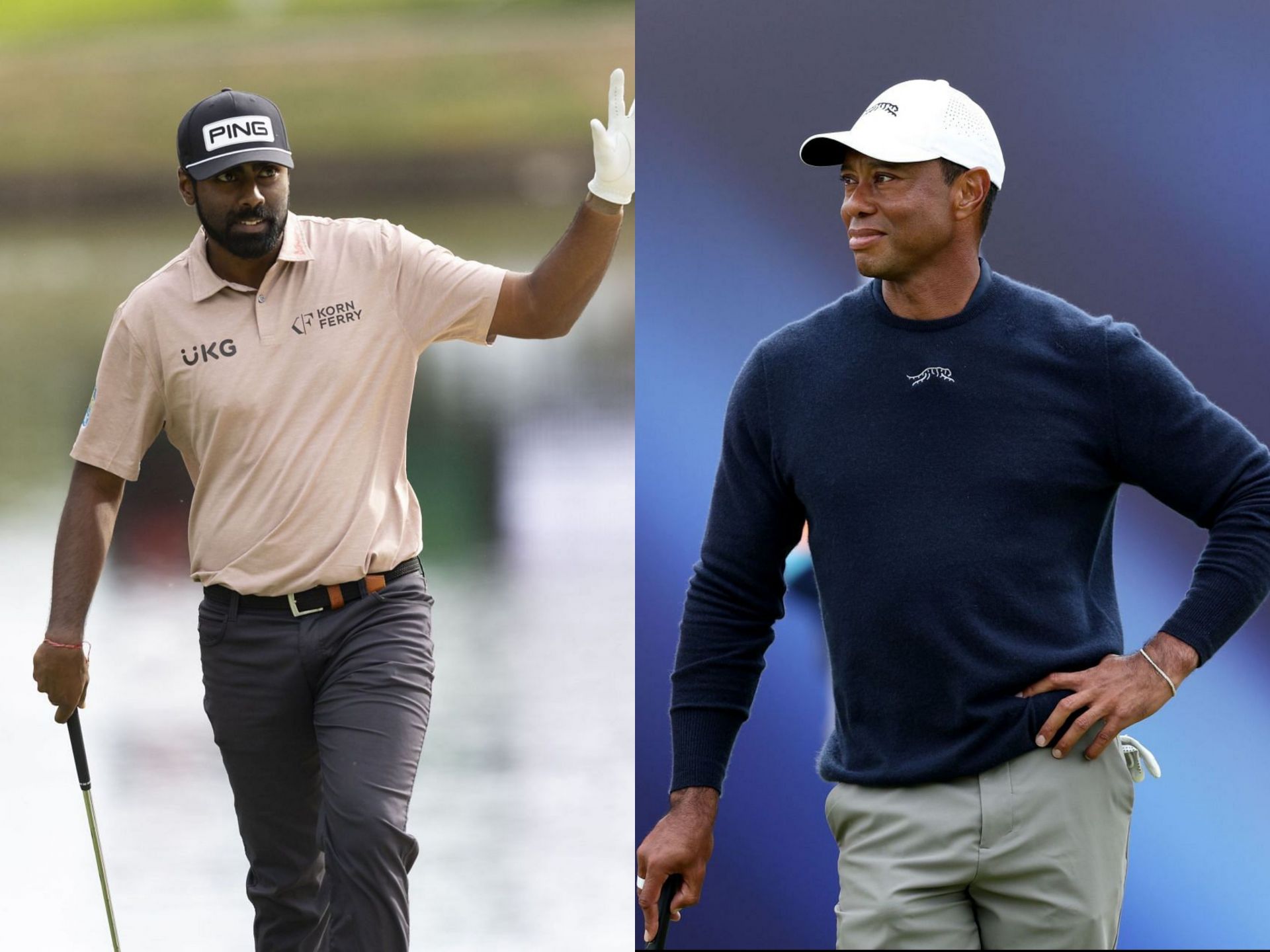 WATCH: Sahith Theegala describes 'almost fainting' after Tiger Woods encounter
