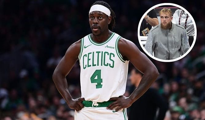Celtics' $134,400,000 guard reacts hilariously to potential $50 million fight with Jake Paul: "I'll swing that"