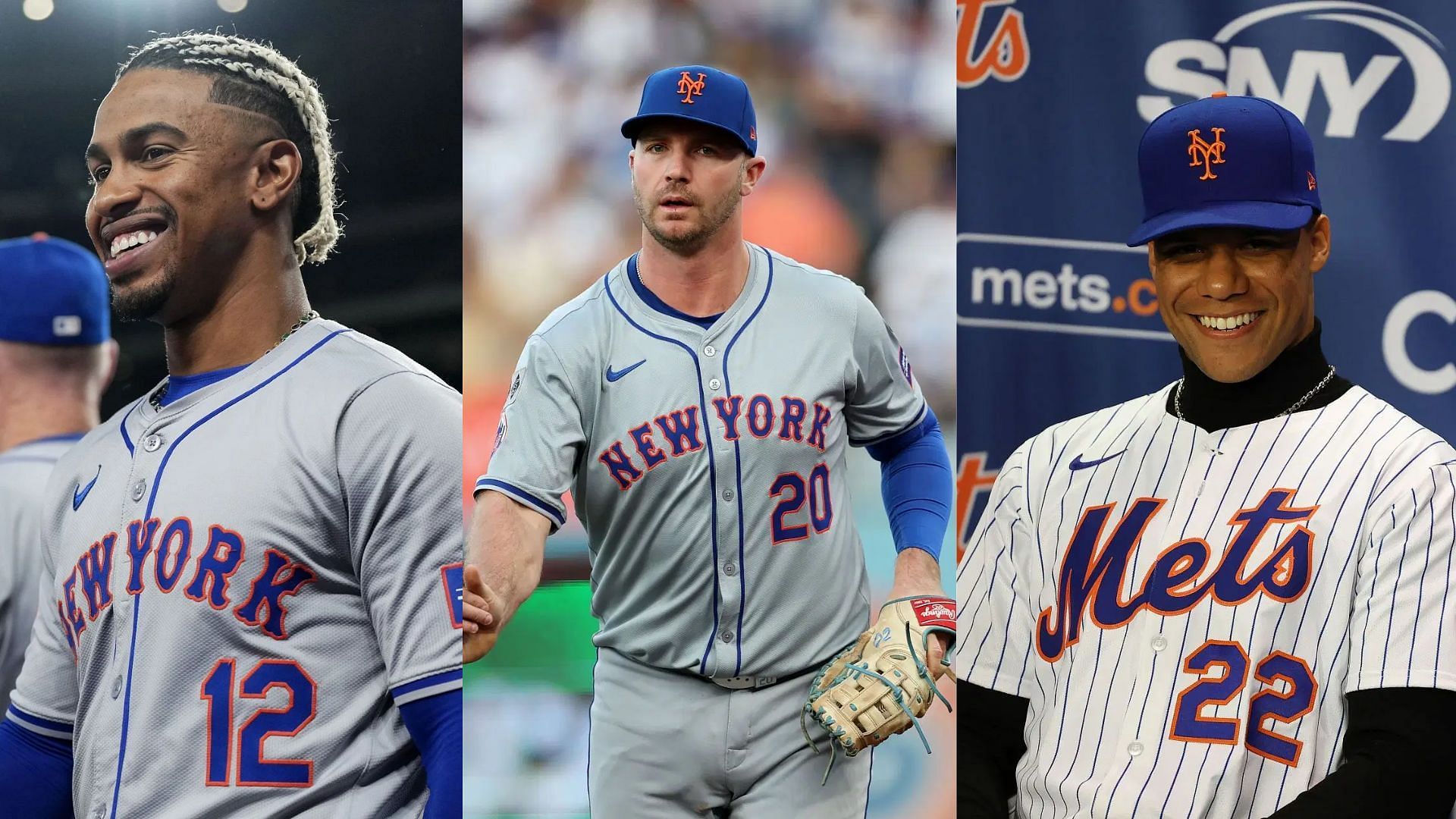 Mets have a choice between Pete Alonso and Alex Bregman to play alongside Francisco Lindor and Juan Soto (Source: Getty Images)