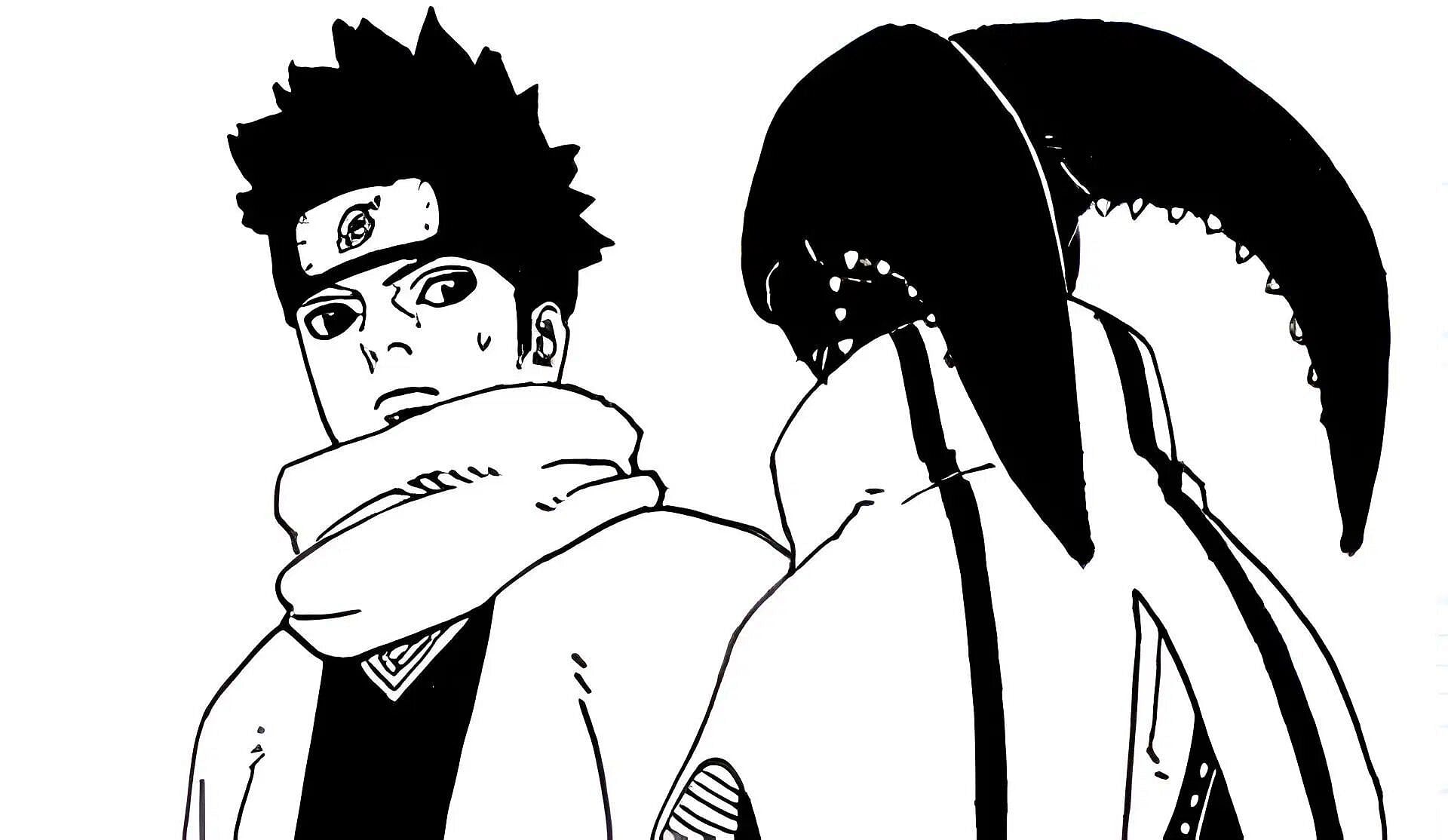 Konohamaru as seen in the most recent chapter of the manga. (Image via Shueisha)