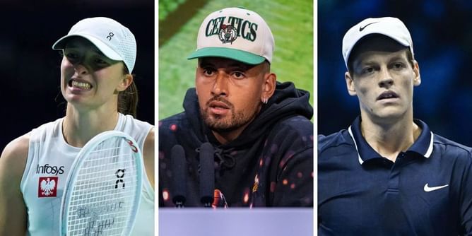 "It's not fair" - Nick Kyrgios makes eye-opening remark on what 'pisses him off' about Jannik Sinner and Iga Swiatek's doping controversies
