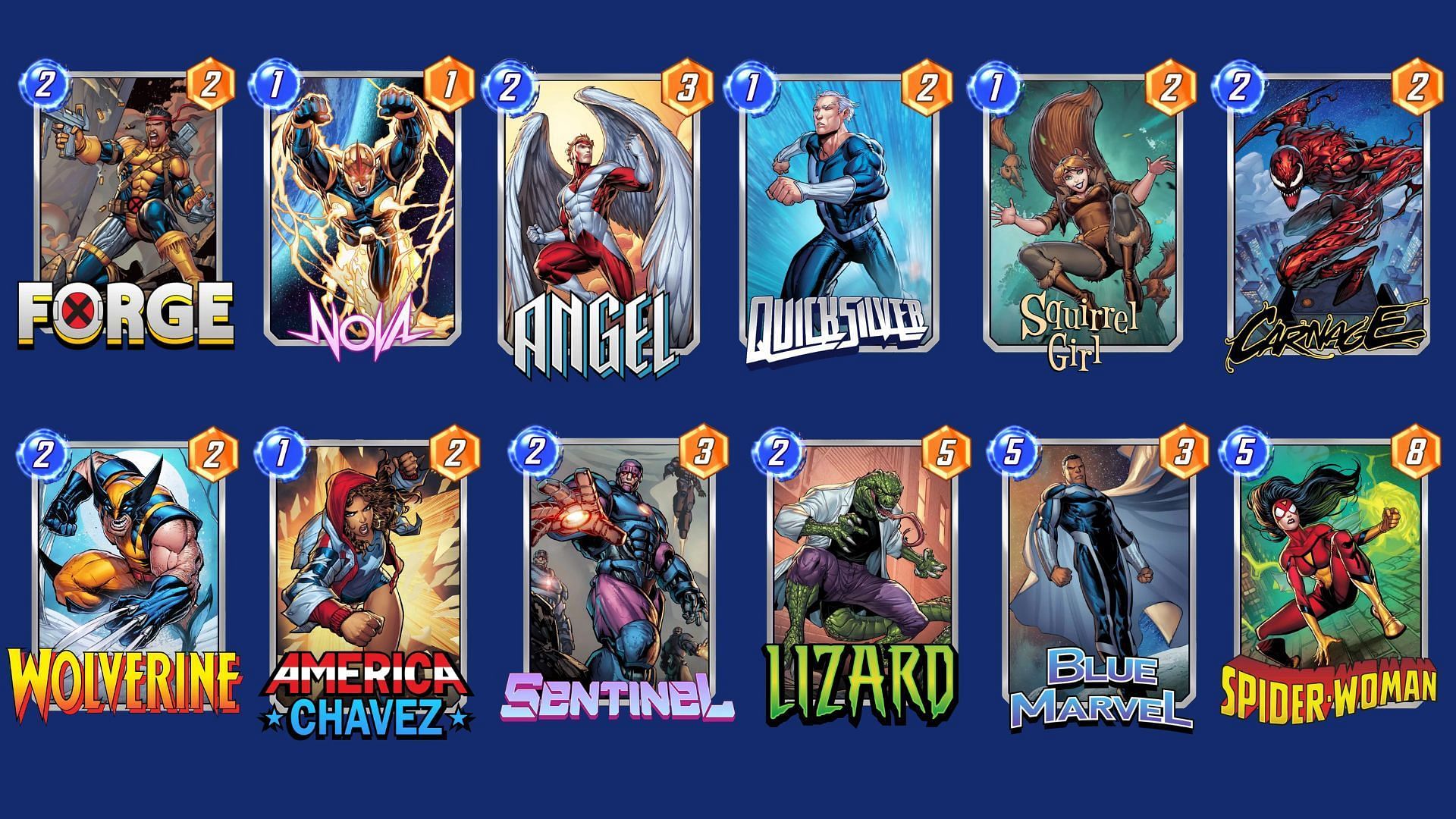 The Buffed Zoo Control Deck is a low-cost control-oriented Marvel Snap Carnage deck (Image via Nuverse)