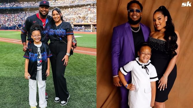 Vladimir Guerrero Jr.'s wife Nathalie rocks leopard print deep V halter bodycon dress in latest mirror selfie