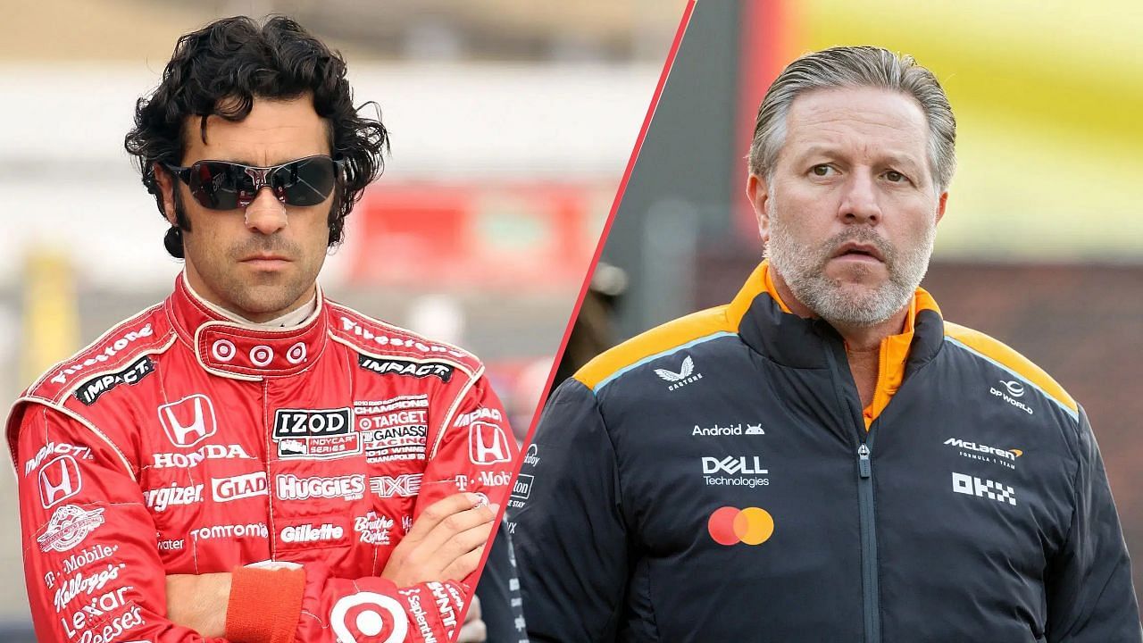 Dario Franchitti and Zak Brown | Image via Getty