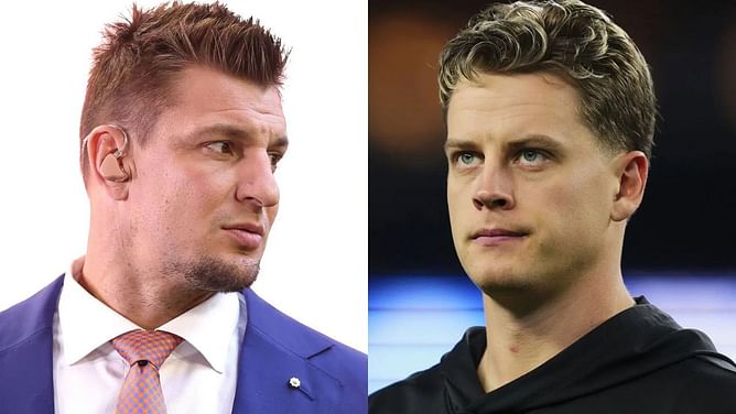 Rob Gronkowski makes feelings known about ghosting Joe Burrow's recruitment plea to join Bengals: "I kind of got embarrassed"