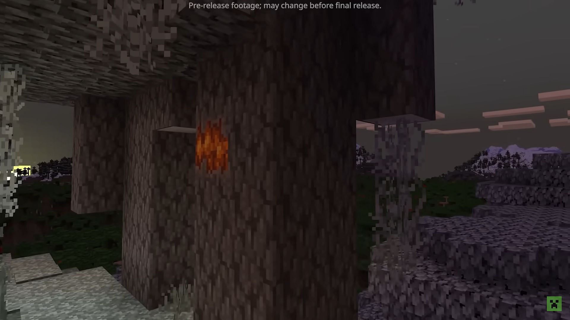 Attacking the heart is how you defeat the new mob (Image via Mojang Studios)