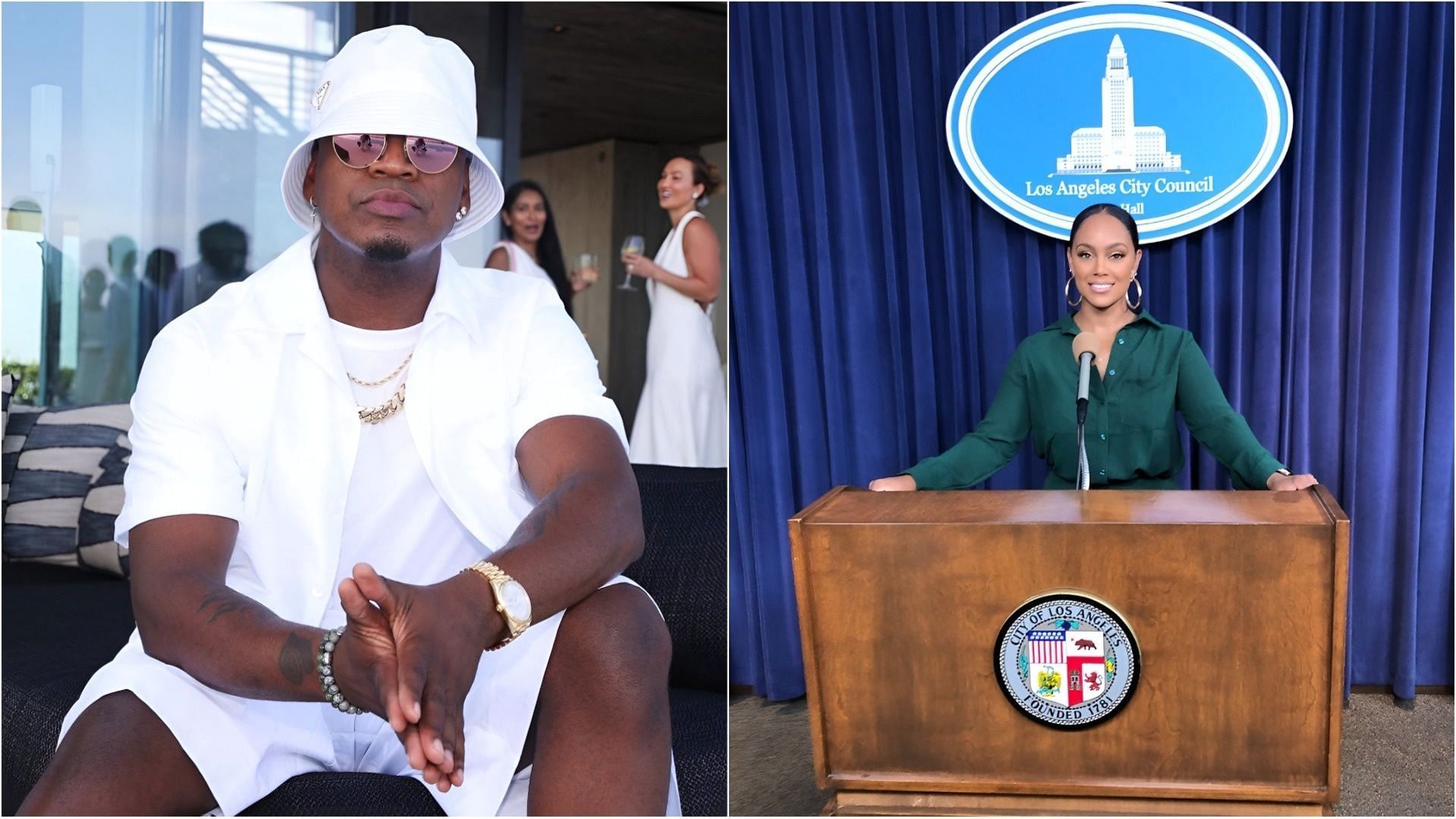 Dr. Cheyenne Bryant criticized Ne-Yo for his comments on polyamory (Images via Instagram/_drbryant and neyo)