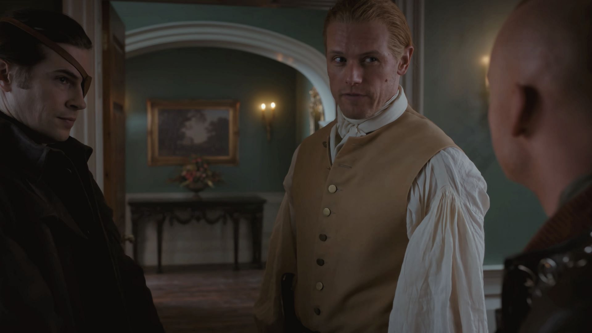 Jamie sends John and Ian after William (Image via Starz)