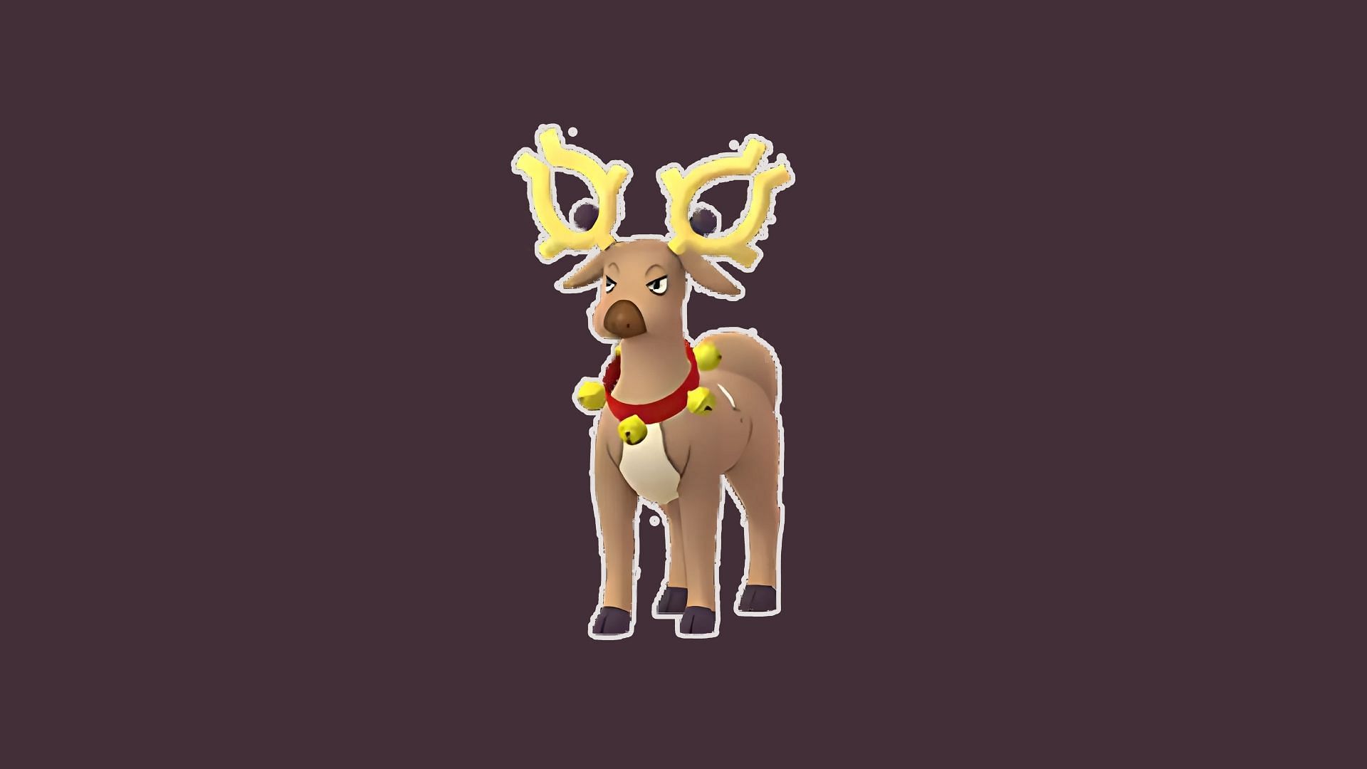 Holiday Stantler (Image via The Pokemon Company)